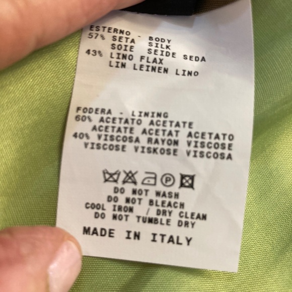 Etro Milano Tan Patchwork Silk Embroidered Jacket – Size 46 - Picture 6 of 8